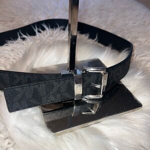 Michael Kors Black Reversible Belt